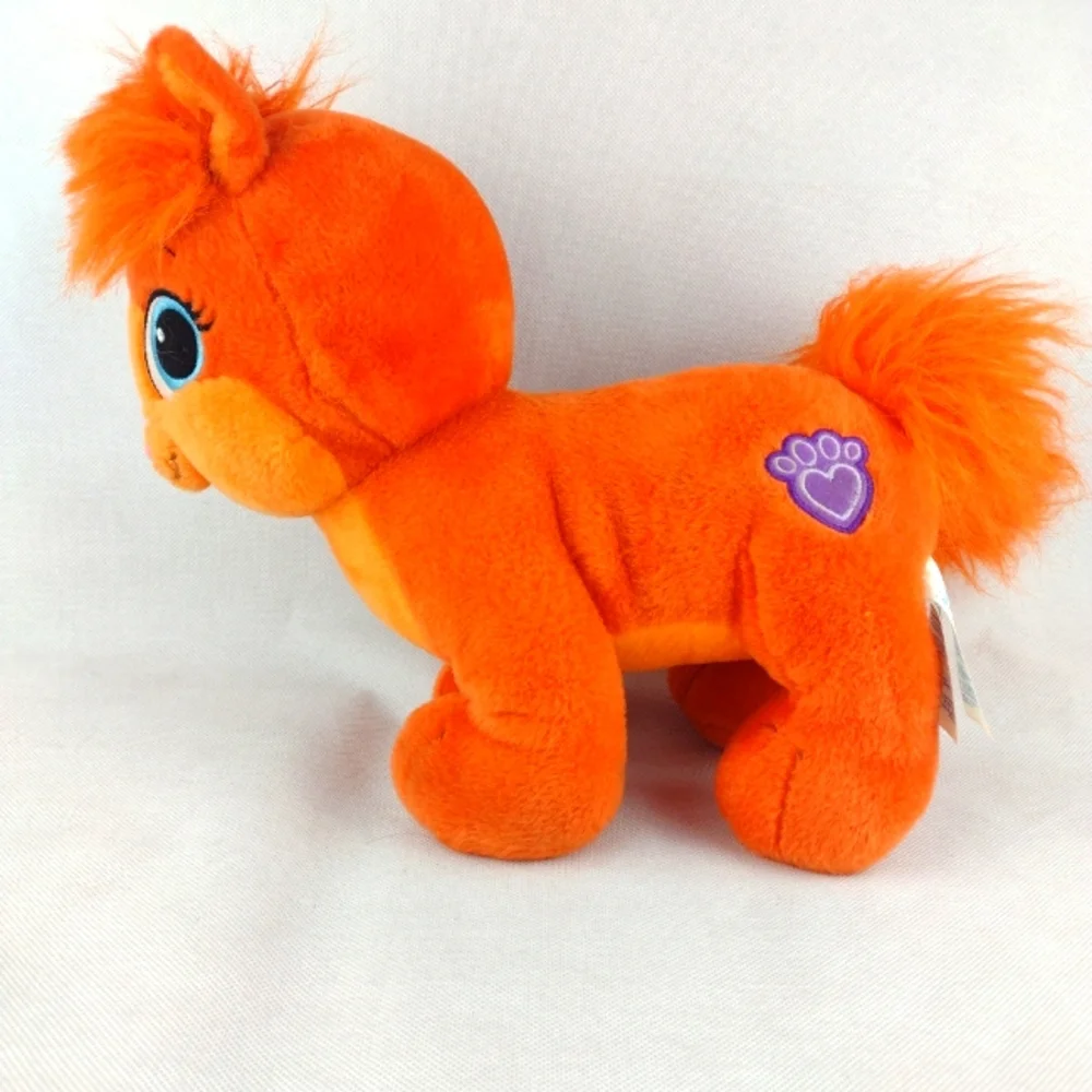 Build-A-Bear Palace Pets Treasure the cat Orange Stuffed Animal